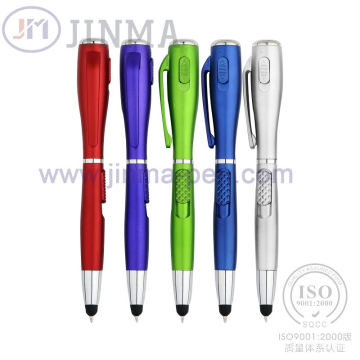 Jm-D01s ручка многофункциональный продвижение с один светодиод одно перо коснитесь